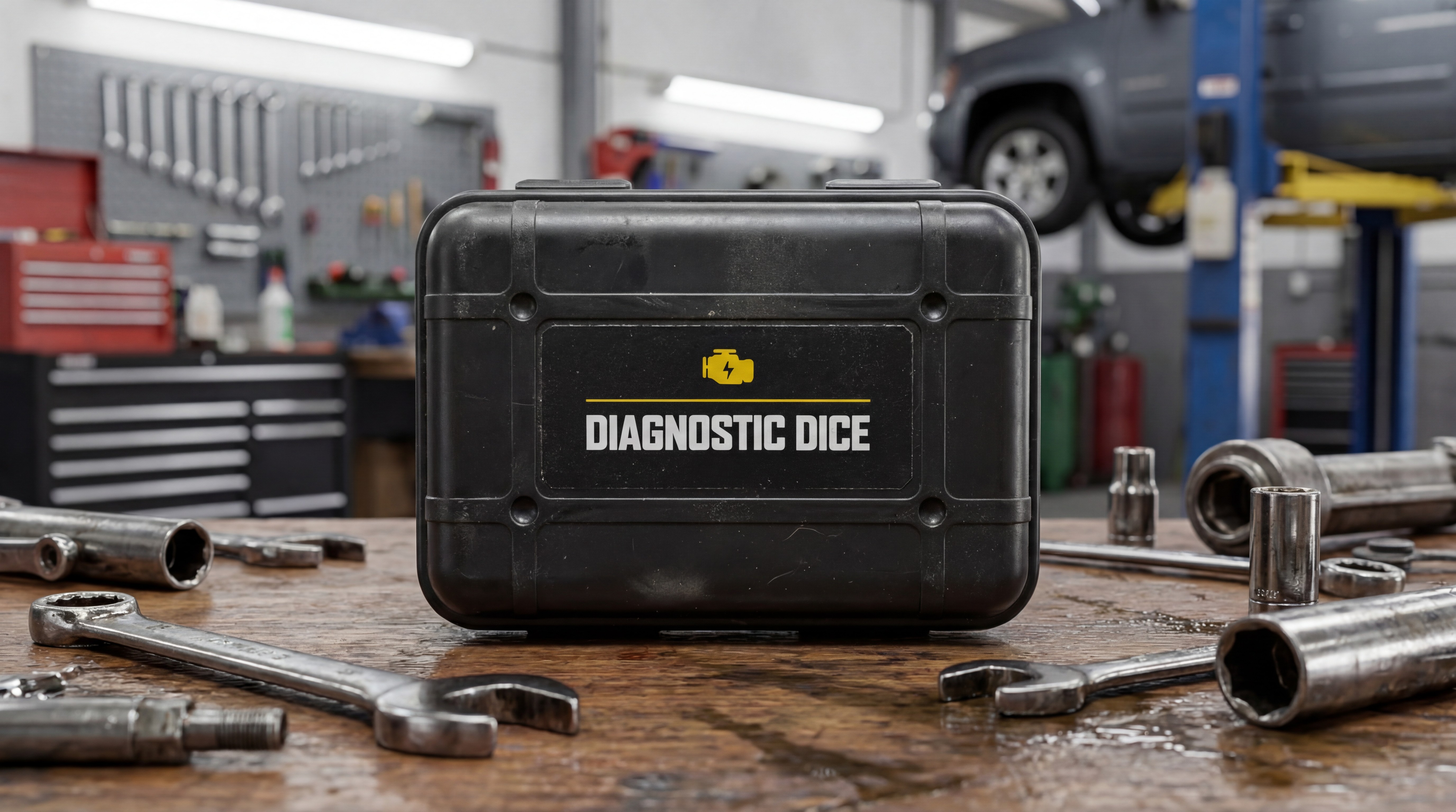 Diagnostic Dice carrying case closed